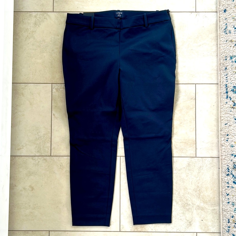 J Crew Winnie Pant, navy blue